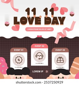 Love day Pepero day event