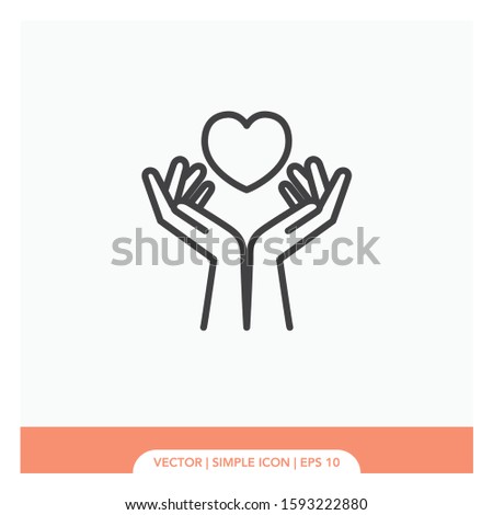 Love dedication Symbol Icon Vector Illustration