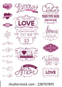 Love Design Elements