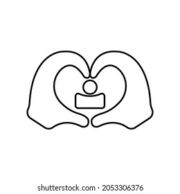 love design icon logo in  vector