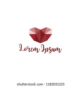 love design logo icon, valentine day, vector ilustration