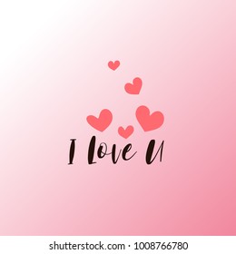 
Love design. modern template design. valentine day theme.