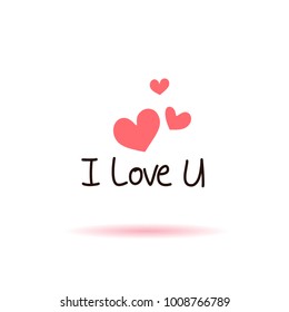
Love design. modern template design. valentine day theme.
