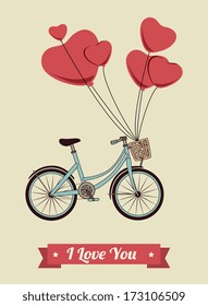 love design over beige  background vector illustration  