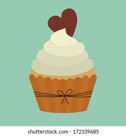 love design over blue background vector illustration  