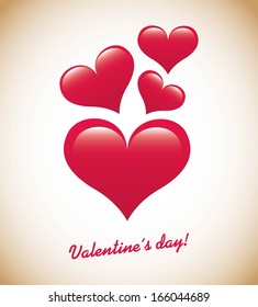 love design over bronze background vector illustration 