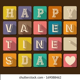 love design over brown background vector illustration 