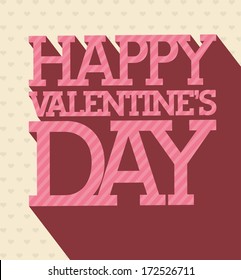 love design over  dotted  background vector illustration  