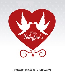 love design over  gray  background vector illustration  