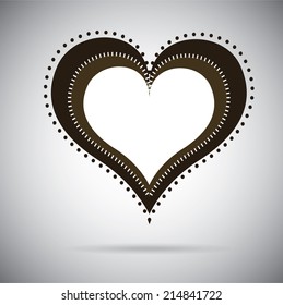 love design over gray background vector illustration 