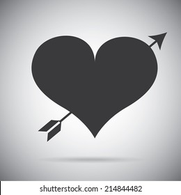 love design over gray background vector illustration 
