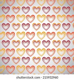 love design over gray  background vector illustration