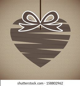 love design over lineal background vector illustration 