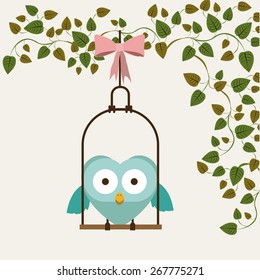 Love design over pastel background, vector illustration