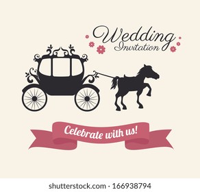 love design over  pink  background vector illustration 
