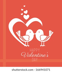 love design over  pink  background vector illustration 