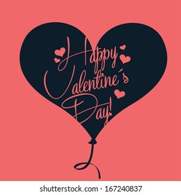 love design over pink background vector illustration 