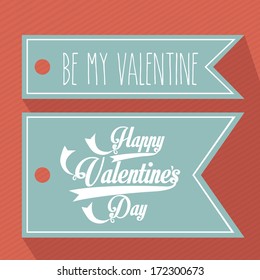 love design over  pink background vector illustration  