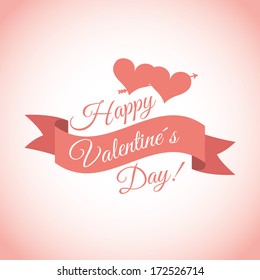 love design over  pink background vector illustration  