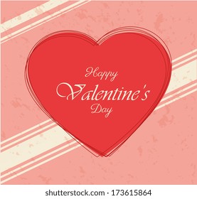 love design over  pink background vector illustration  