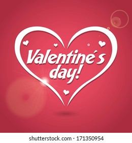 love design over red   background vector illustration  
