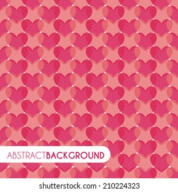 love design over red background vector illustration 