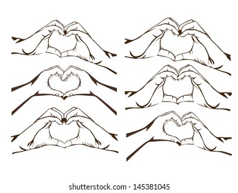 love design over white background vector illustration