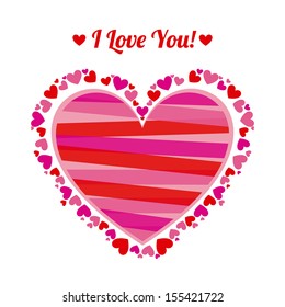 love design over white background vector illustration 