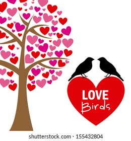 love design over white background vector illustration  