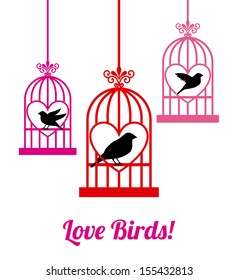 love design over white background vector illustration 
