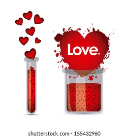 love design over white background vector illustration 