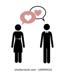 love design over white background vector illustration 