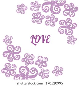 love design over white   background vector illustration  