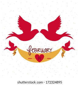 love design over  white background vector illustration  
