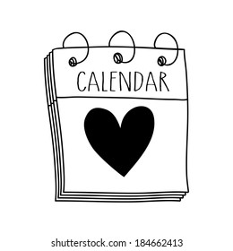 Love design over white background, vector illustration