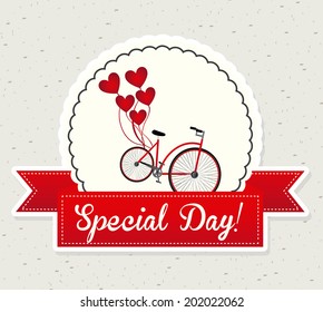 love design over white background vector illustration