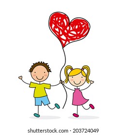 love design over white background vector illustration