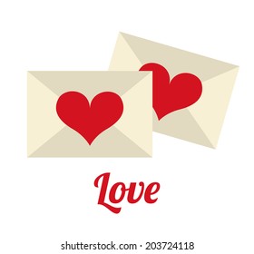 love design over white background vector illustration