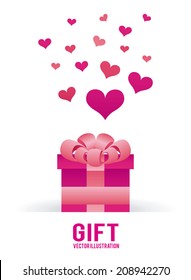 love design over white background vector illustration