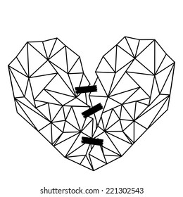 Love design over white background, vector illustration