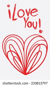 Love design over white background, vector illustration.