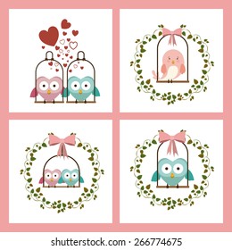 Love design over white background, vector illustration