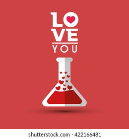 Love design. romantic icon. Colorful illustration
