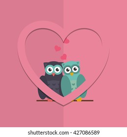 Love design. romantic icon. Colorful illustration