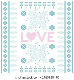Love Design Shape gift card Swing Style