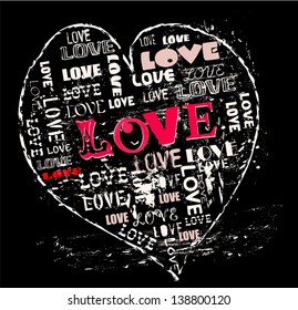 Love design, vector illustration