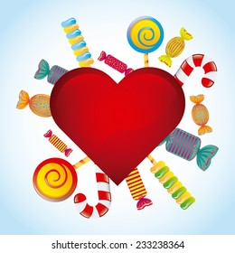  love design , vector illustration