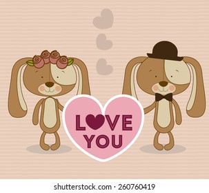 Love design, vector illustration
