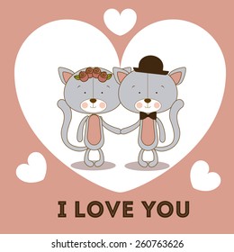 Love design, vector illustration