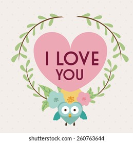 Love design, vector illustration